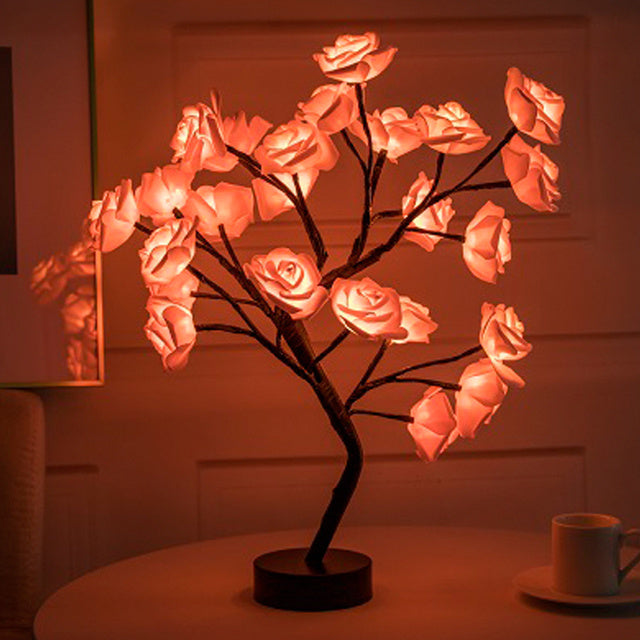 Lampe Arbre de Roses Éternelles - ForeverGlow