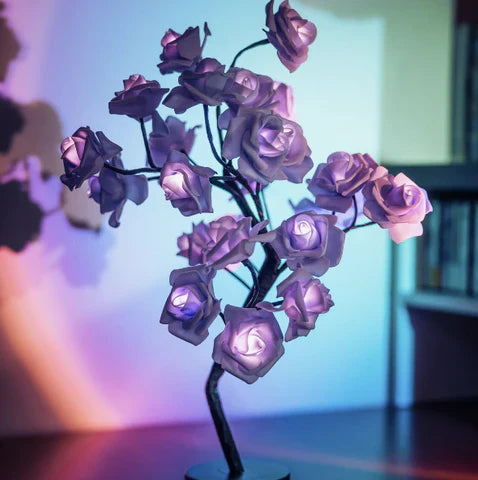 Lampe Arbre de Roses Éternelles - ForeverGlow