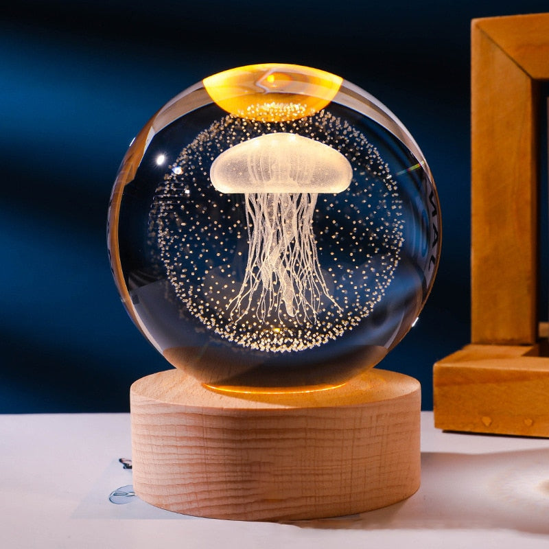 Lampe Décorative Spatiale 3D - Cosmic Glow