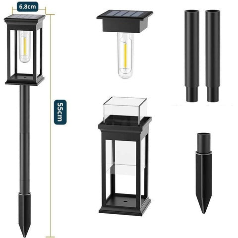 Lampe LED Solaire Imperméable de Jardin - SolarShine