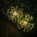 Lampe LED Solaire Feux d'Artifice de Jardin