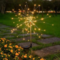 Lampe LED Solaire Feux d'Artifice de Jardin