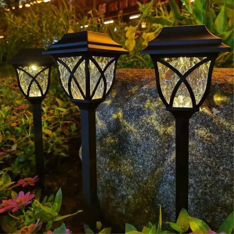 Lampe LED Solaire de Jardin Extérieure Imperméable - SunGuard