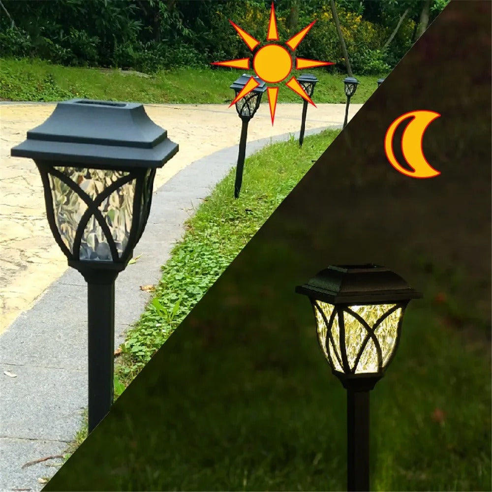 Lampe LED Solaire de Jardin Extérieure Imperméable - SunGuard