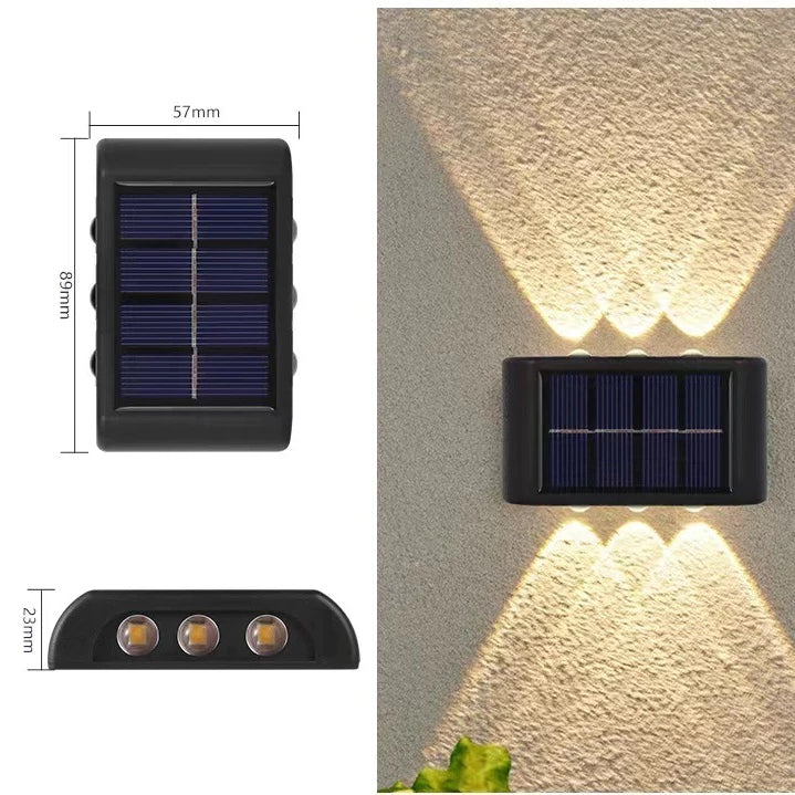 Lampe Solaire Murale Étanche - WallBright
