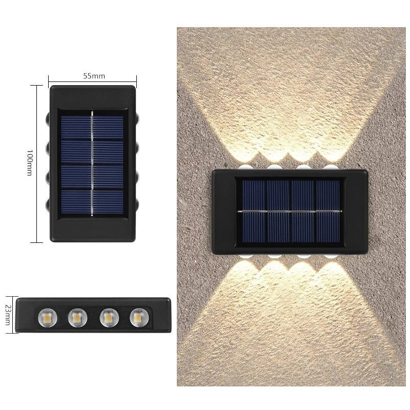 Lampe Solaire Murale Étanche - WallBright