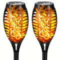 Lampe Torche LED Solaire Étanche - FireGlow