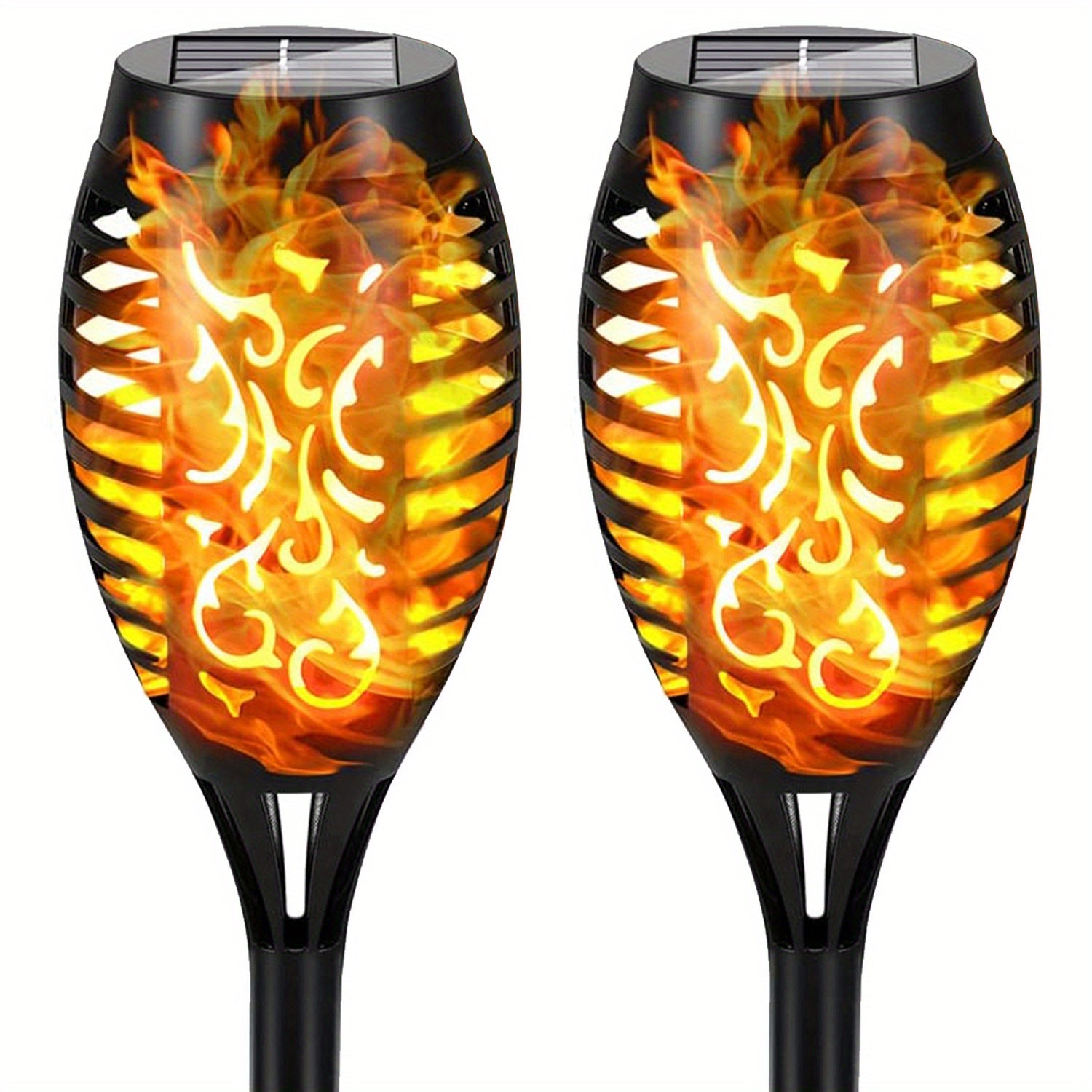 Lampe Torche LED Solaire Étanche - FireGlow
