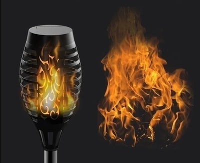 Lampe Torche LED Solaire Étanche - FireGlow
