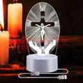 Lampe de Décoration Religieuse 3D 16 Couleurs RVB