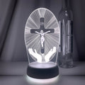 Lampe de Décoration Religieuse 3D 16 Couleurs RVB