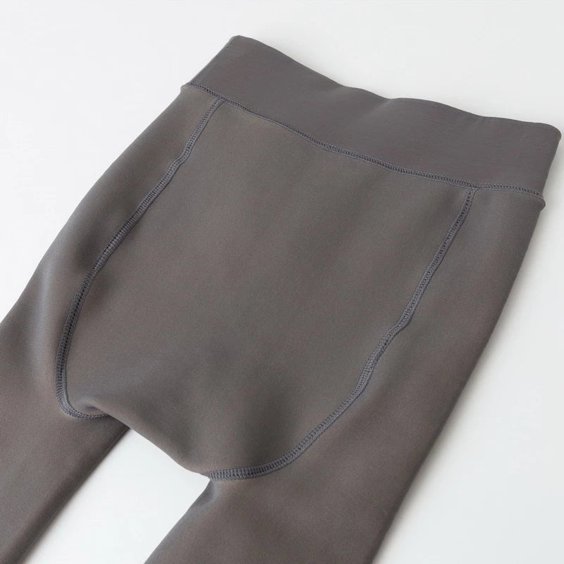 Collant Thermique Femme Grande Taille Doublé en Laine