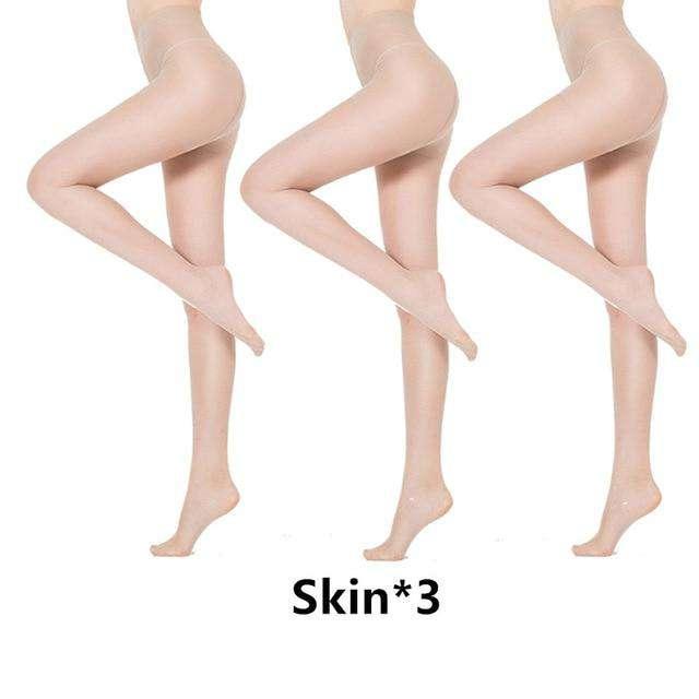 Collant Femme Anti-déchirure Doublé Peluche