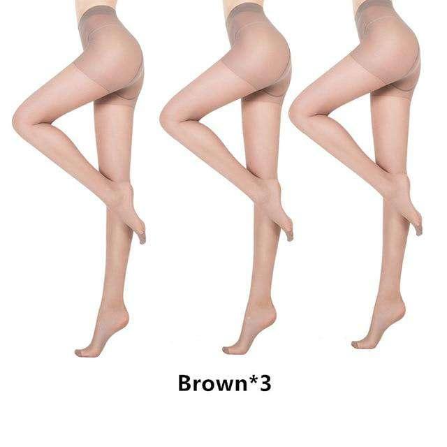 Collant Femme Anti-déchirure Doublé Peluche
