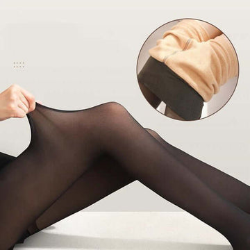 Collant Femme en Laine Velours Super Diva