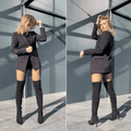 Collant Femme en Laine Velours Super Diva