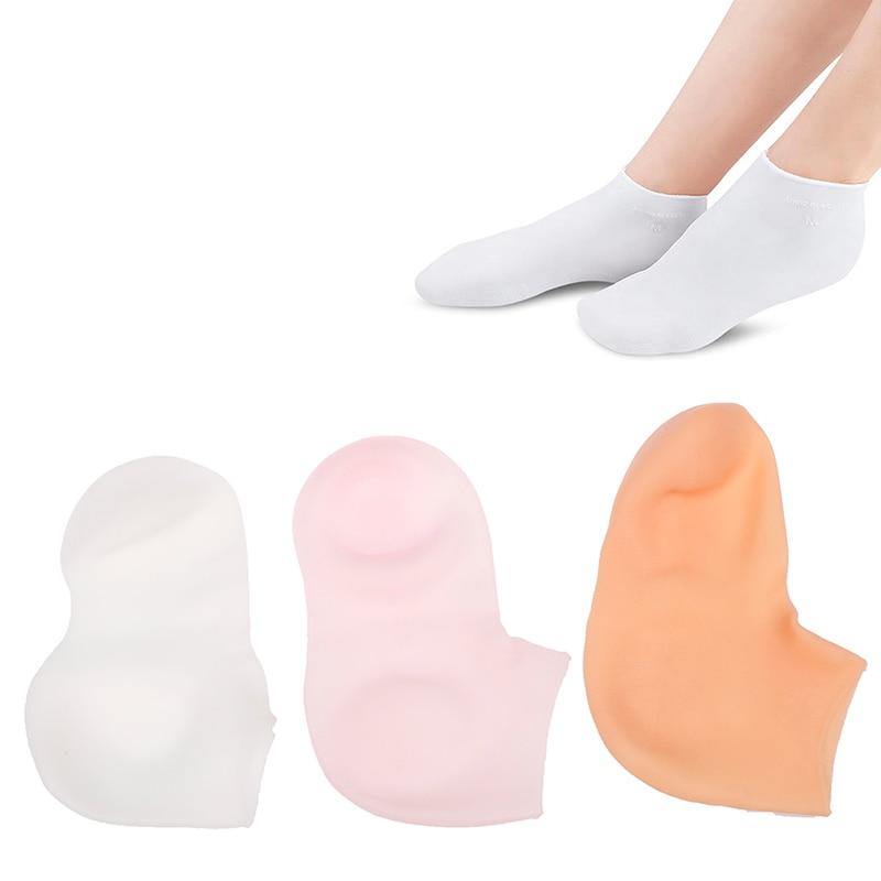 Chaussette en Silicone Hydratante pour Pieds et Talons