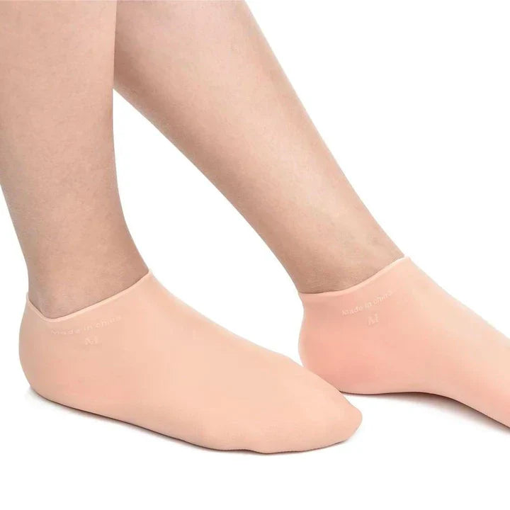 Chaussette en Silicone Hydratante pour Pieds et Talons