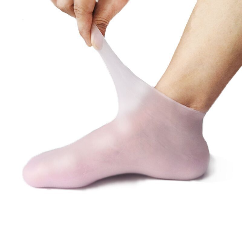 Chaussette en Silicone Hydratante pour Pieds et Talons