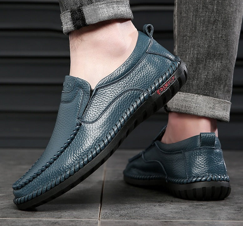 Mocassin Homme en Cuir Antidérapant - ClassLine