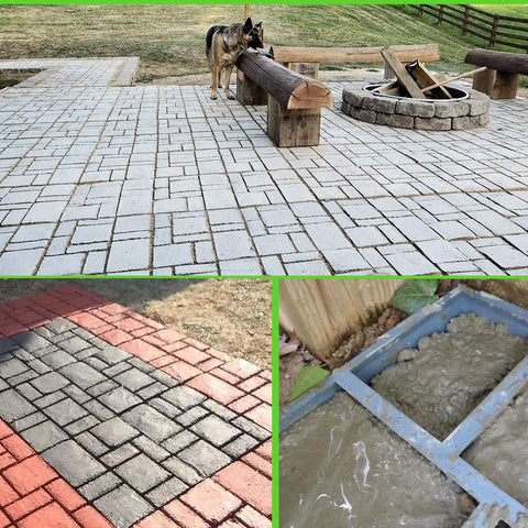 Moule à Dallage pour Décoration de Jardin
