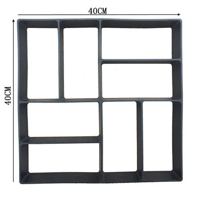 Moule à Dallage pour Décoration de Jardin