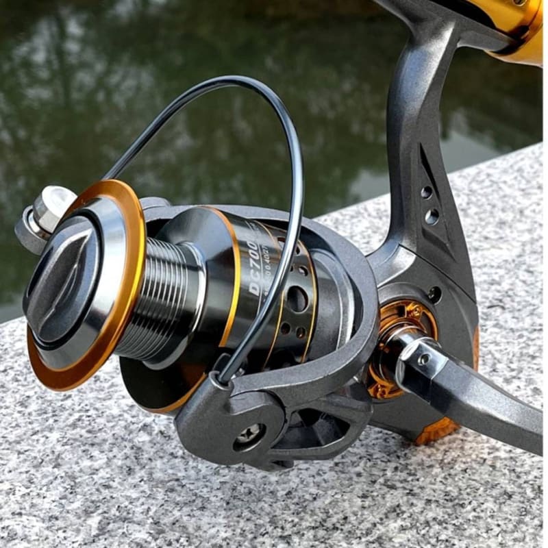 Moulinet de Pêche Professionnel Drag 12kg et 13 Roulements