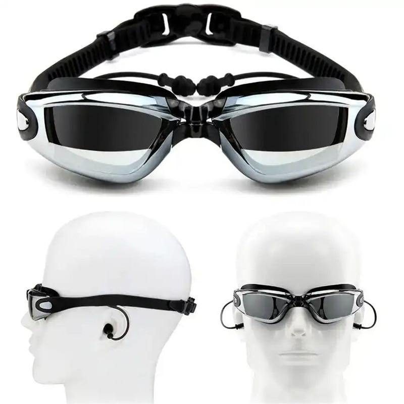 Lunettes de Natation Professionnelles Anti-buée avec Correction Myopie