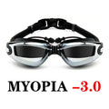 Lunettes de Natation Professionnelles Anti-buée avec Correction Myopie