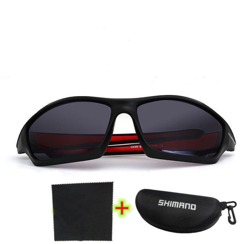 Lunettes de Soleil de Pêche Shimano Polarisées Flexibles