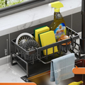 Organisateur d’Évier Auto-Drainant en Acier Inoxydable