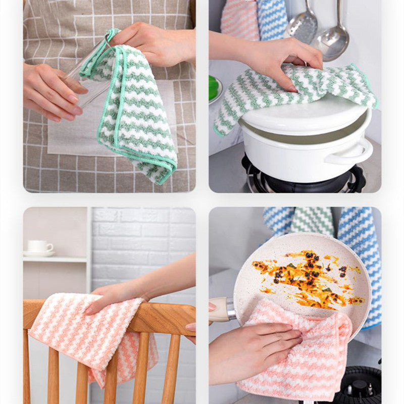 Chiffons Magiques en Microfibre Réutilisables - AbsorveMax