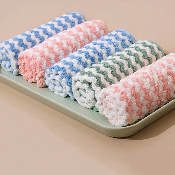 Chiffons Magiques en Microfibre Réutilisables - AbsorveMax