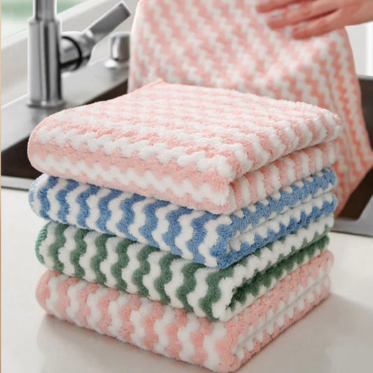 Chiffons Magiques en Microfibre Réutilisables - AbsorveMax