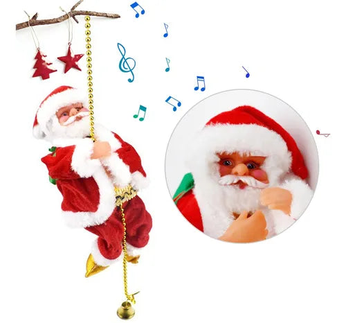 Père Noël Grimpeur Musical