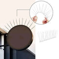 Pics Anti-Oiseaux pour Toiture en Acier Inoxydable - 12 pièces