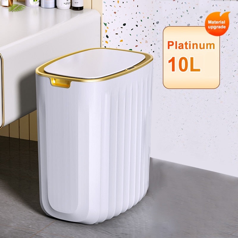 Poubelle Intelligente Automatique Minimaliste