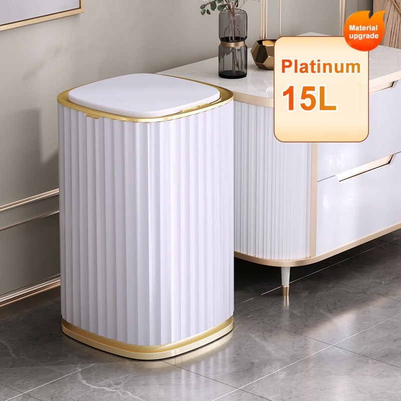 Poubelle Intelligente Automatique Minimaliste