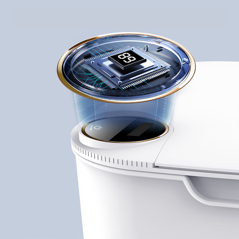 Poubelle Intelligente avec Capteur Automatique Rechargeable