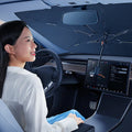 Pare-Soleil Automobile Rétractable pour Pare-brise - AutoGuard