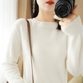 Pull Femme en Cachemire à Col Rond