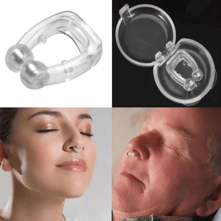Silicone Magnétique Anti-Ronflement - Zéro Ronflement (Achetez-en 2 recevez-en 4)