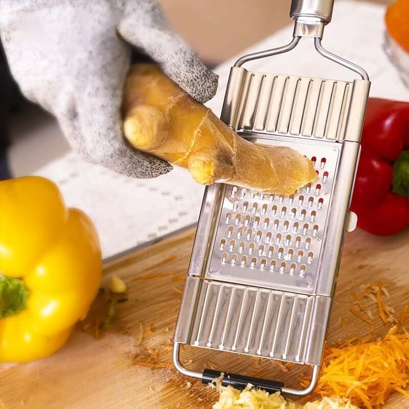 Râpe à Légumes Professionnelle Multi-usage à 4 Lames