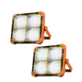 Projecteur LED Solaire Étanche avec Batterie Externe Intégrée