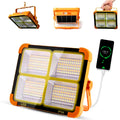Projecteur LED Solaire Étanche avec Batterie Externe Intégrée