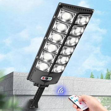 Projecteur LED Solaire Intelligent avec Détecteur de Mouvement - EcoBright