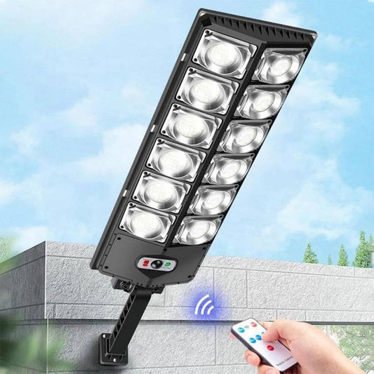 Projecteur LED Solaire Intelligent avec Détecteur de Mouvement - EcoBright