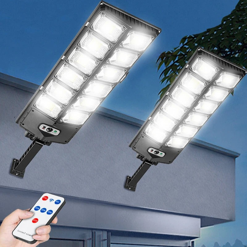 Projecteur LED Solaire Intelligent avec Détecteur de Mouvement - EcoBright