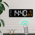 Horloge Numérique Murale avec Télécommande et Alarme