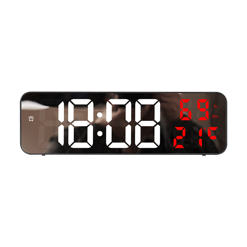 Horloge Numérique Murale avec Télécommande et Alarme